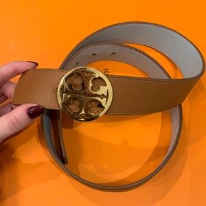 Brown Patent Leather Belt